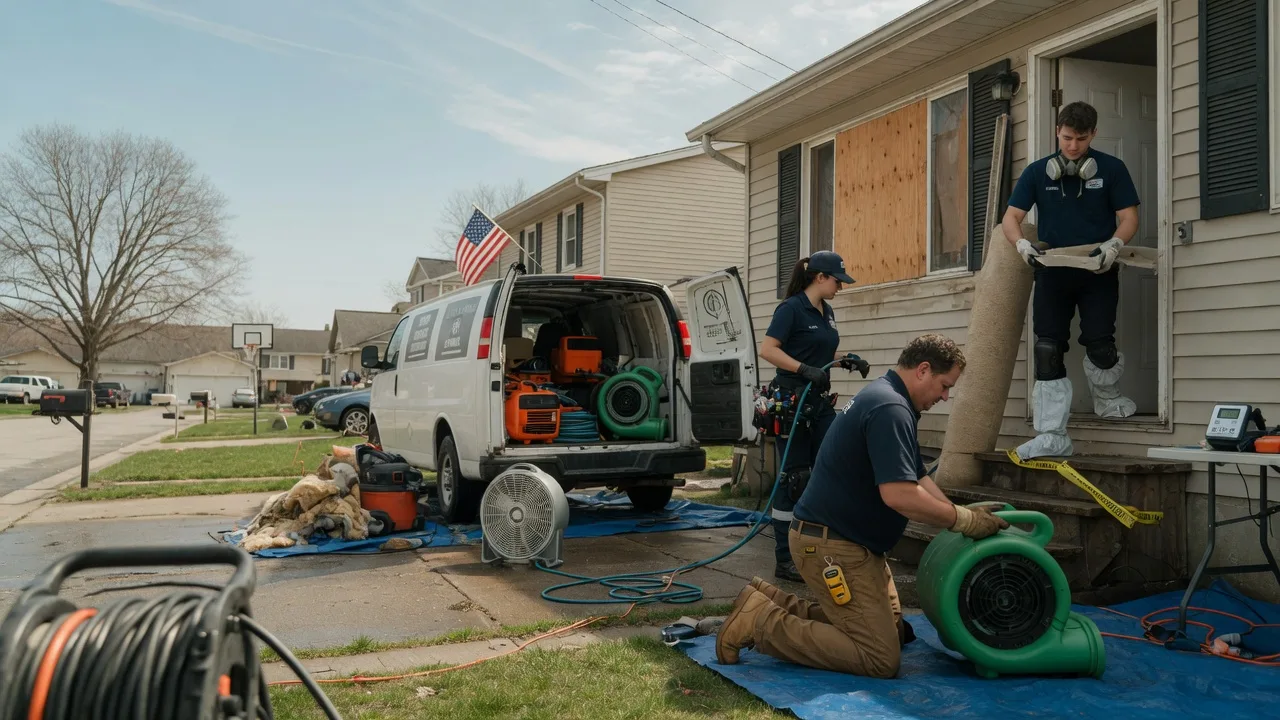 Water Damage Restoration in Cranberry, PA near me
